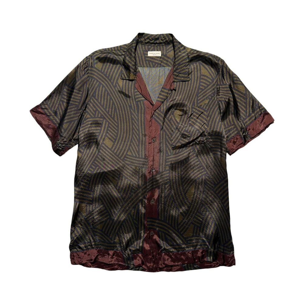 Geometric Silky shirt